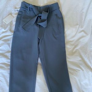 New, never worn full length tie front pants.